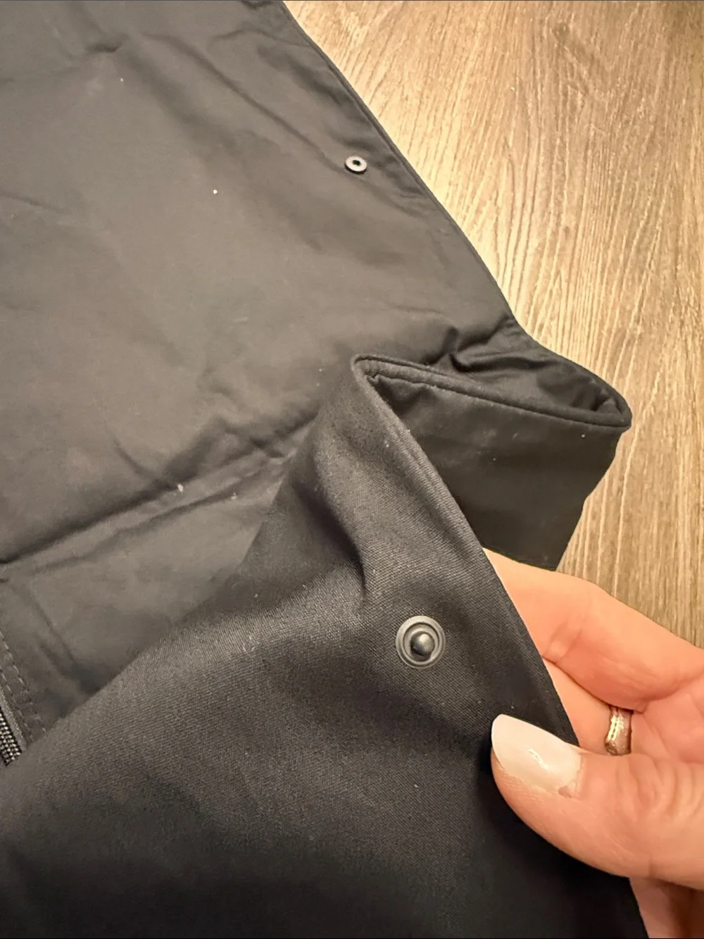 Chanel Cotton Garment Bag Foldable with Zipper and Handles